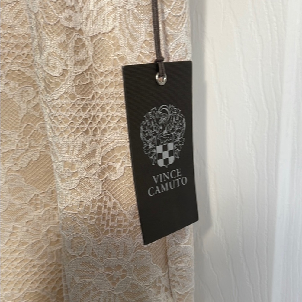 Vince Camuto Cream Lace Dress - Picture 3 of 10